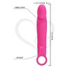 Vibrador con 10 velocidades y anillo para sujetar